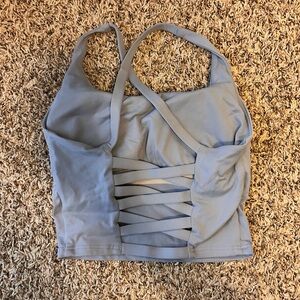 Halara Cross-Back Longline Sports Bra Top